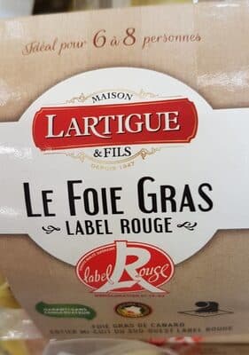 Foie gras mi cuit label rouge