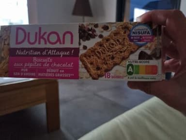 Biscuits aux pépites de chocolat