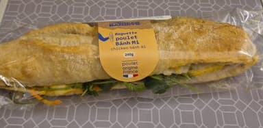 Baguette poulet Bânh Mì