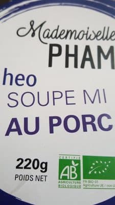 Soupe mi au porc
