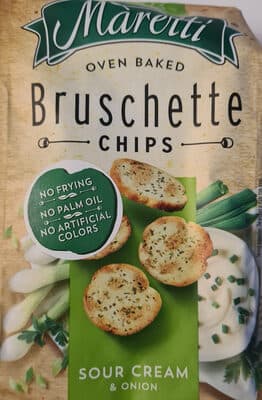 Bruschette sour cream