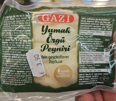 gazi yumak örgü peyniri