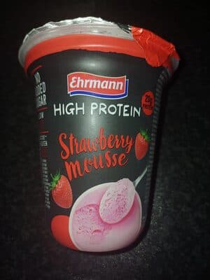 strawberry mousse