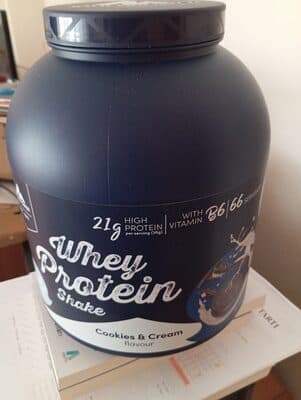 When Protein Shake Cookies&Cream Flavour