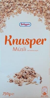 Knusper Müsli mi Kokosraspel