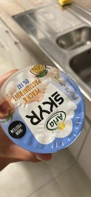 Peach & passionfruit