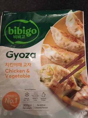 gyoza, kip & groente