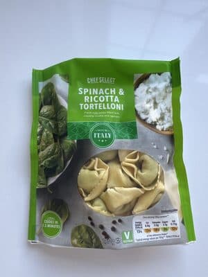 Tortelloni Ricotta et épinards