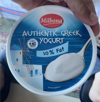 Authentic greek yoghurt