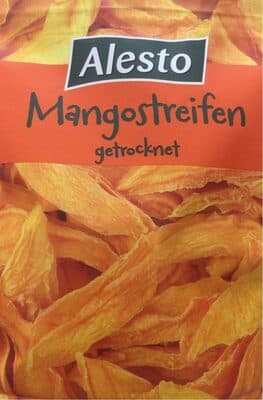 Mangostreifen getrocknet