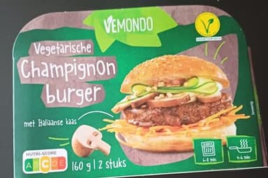 vegetarische champigon burger