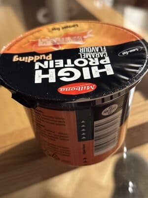 High Protein Caramel Pudding