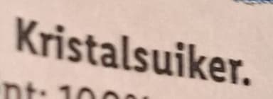 Kristalsuiker