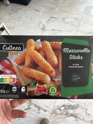 Fingers de mozzarella