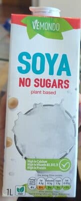 Soya Unsweetened plant based