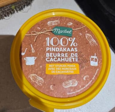 100% Pindakaas Met Stukjes Pinda XXL