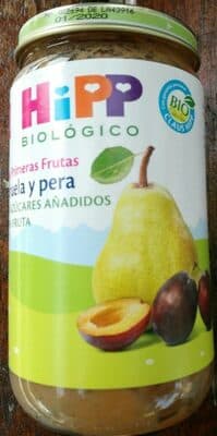 Mis primeras frutas. Ciruela y pera
