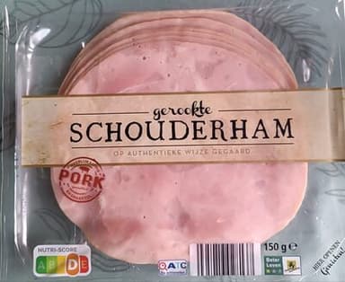 Gerookte schouderham