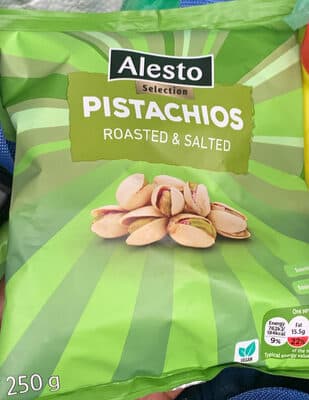 Pistaches de Californie grillées et salées