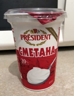 Сметана “President”