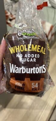 WHOLEMEAL NO ADDED SUGAR