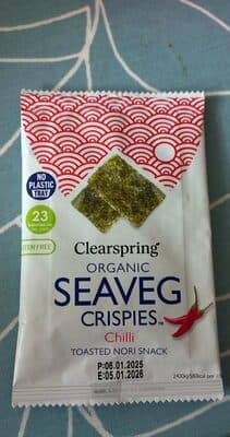 Organic Seaveg Crispies Chilli