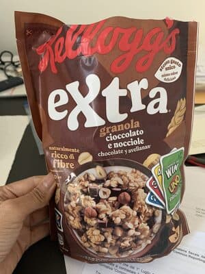 Extra chocolate y avellanas