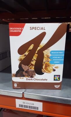 Special K dark chocolate