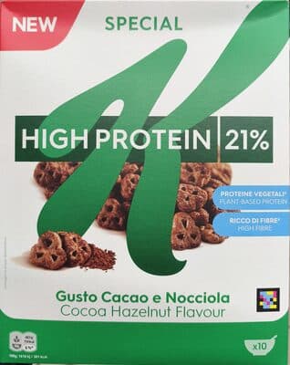 SPECIAL K HIGH PROTEIN Cocoa Hazelnut Flavour