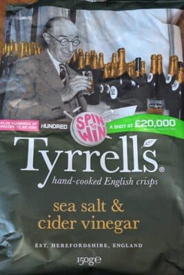 Sea salt & cider vinegar chips