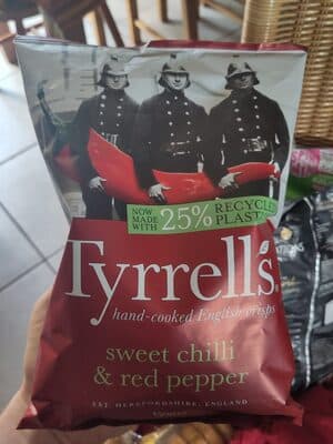 Tyrrell's Sweet Chilli & Red Pepper