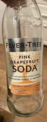 Sparkling pink grapefruit