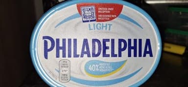 Light Philadelphia, spécialité de fromage frais