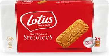 LOTUS BISCOFF Speculoos Original - 375g (3x125g)