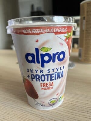 Alpro Fermentiertes Sojaprodukt, Erdbeere, Skyr style 400g