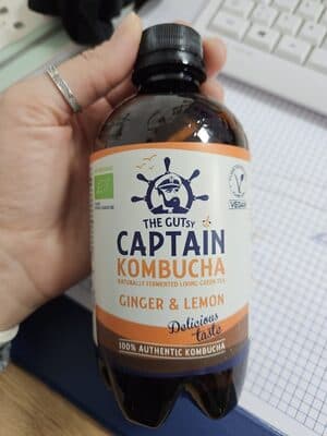 Captain Kombucha Gigembre-Citron