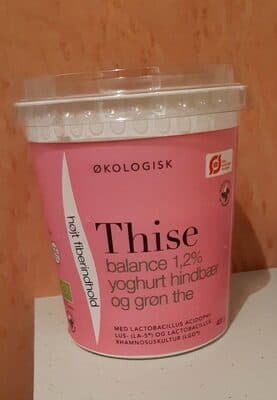 Yoghurt hindbær