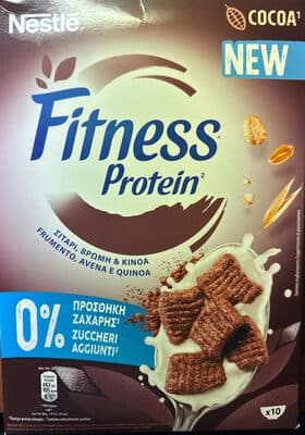Nestle fitness protein cocoa 0% added sugar
