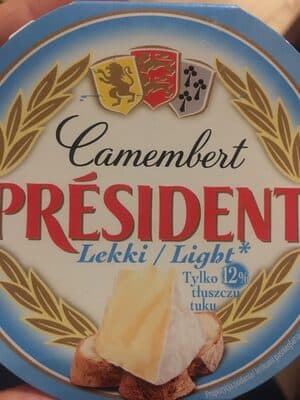 Camembert president light