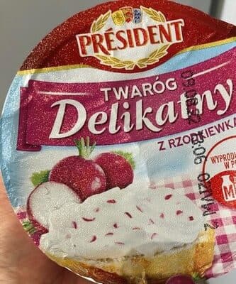 Twaróg Delikatny z rzodkewką