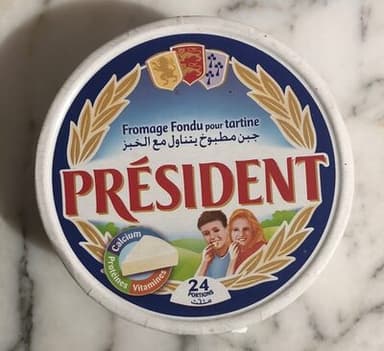 Fromage fondu président 24 portions