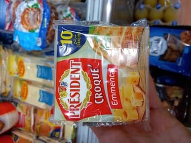 Président croqué (emmental)