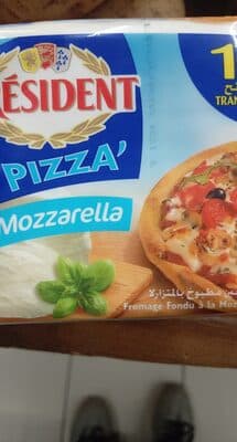 président pizza mozzarella tranche 10