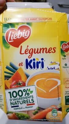 légumes et kiri