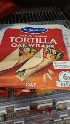 Tortilla oat wraps