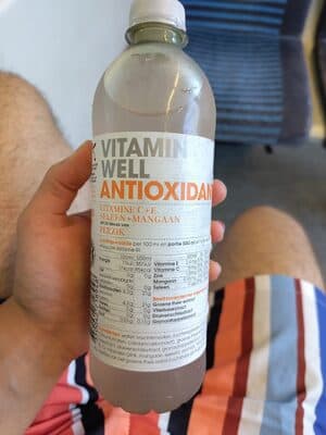 Antioxidant drink peach