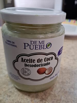 Aceite de coco De mi pueblo desodorizad