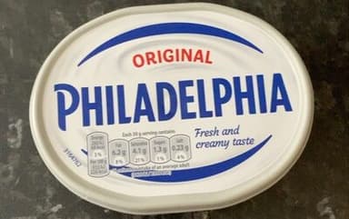 Full fat soft cheese
