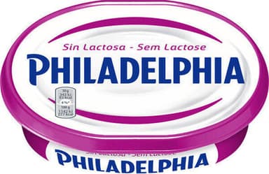 Crema de queso para untar sin lactosa