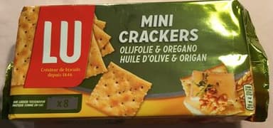 Mini crackers olijfolie & oregano